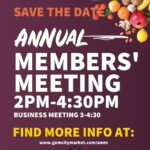 `Save the date: Gem City Market Annual Members' Meeting, September 26, 2026`